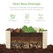 Best Choice Products 4x2x2ft Outdoor Raised Metal Oval Garden Bed, Planter Box for Vegetables, Flowers